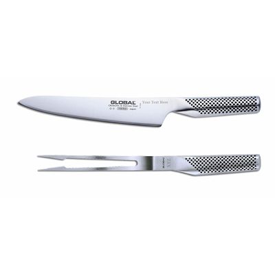 Global G-313-2 Pc. Carving Set - Personalized Engraved