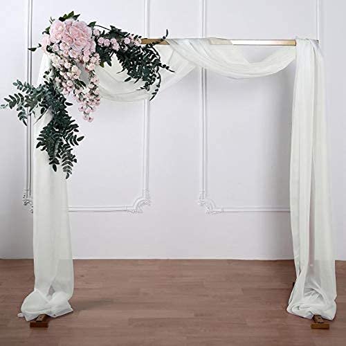 18Ft Wedding Arch Draping Fabric Backdrop Drapery for Parties Ceiling Wedding Arch Reception Drapery Fabric Dcor