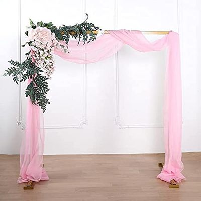 18Ft Wedding Arch Draping Fabric Backdrop Drapery for Parties Ceiling Wedding Arch Reception Drapery Fabric Dcor