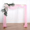 18Ft Wedding Arch Draping Fabric Backdrop Drapery for Parties Ceiling Wedding Arch Reception Drapery Fabric Dcor view 1
