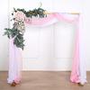 18Ft Wedding Arch Draping Fabric Backdrop Drapery for Parties Ceiling Wedding Arch Reception Drapery Fabric Dcor view 2