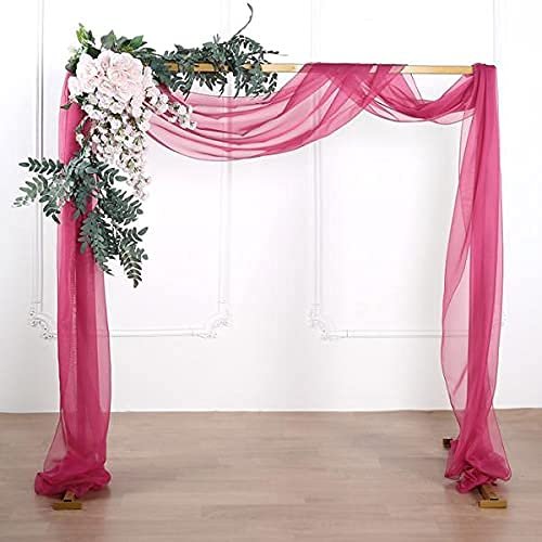 18Ft Wedding Arch Draping Fabric Backdrop Drapery for Parties Ceiling Wedding Arch Reception Drapery Fabric Dcor