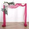 18Ft Wedding Arch Draping Fabric Backdrop Drapery for Parties Ceiling Wedding Arch Reception Drapery Fabric Dcor view 1