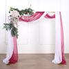 18Ft Wedding Arch Draping Fabric Backdrop Drapery for Parties Ceiling Wedding Arch Reception Drapery Fabric Dcor view 2