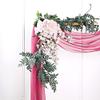 18Ft Wedding Arch Draping Fabric Backdrop Drapery for Parties Ceiling Wedding Arch Reception Drapery Fabric Dcor view 3