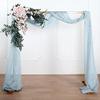 18Ft Wedding Arch Draping Fabric Backdrop Drapery for Parties Ceiling Wedding Arch Reception Drapery Fabric Dcor view 1