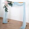 18Ft Wedding Arch Draping Fabric Backdrop Drapery for Parties Ceiling Wedding Arch Reception Drapery Fabric Dcor view 3