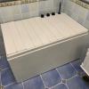 Bathtub Cover Dustproof Foldable Dustproof Board Bathtub Insulation Cover, 0.7cm Thick Bathroom Bathtub Rack Shower Room Cover, Dustproof, Waterproof And Thermal Insulation ( Size : 175x75x0.7cm ) view 3