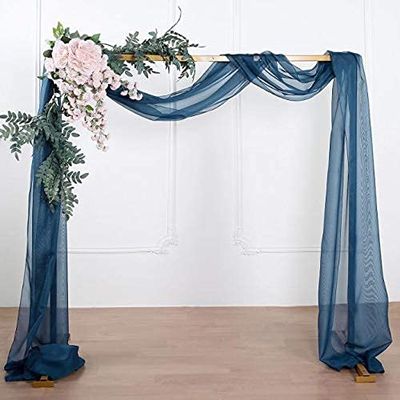 18Ft Wedding Arch Draping Fabric Backdrop Drapery for Parties Ceiling Wedding Arch Reception Drapery Fabric Dcor