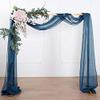 18Ft Wedding Arch Draping Fabric Backdrop Drapery for Parties Ceiling Wedding Arch Reception Drapery Fabric Dcor view 1