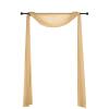 18Ft Wedding Arch Draping Fabric Backdrop Drapery for Parties Ceiling Wedding Arch Reception Drapery Fabric Dcor view 3