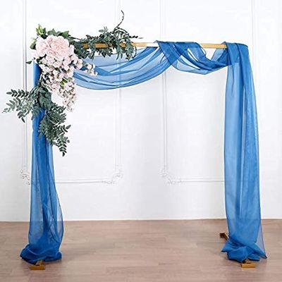 18Ft Wedding Arch Draping Fabric Backdrop Drapery for Parties Ceiling Wedding Arch Reception Drapery Fabric Dcor