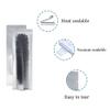 PABCK 100 Pcs 2.56x8.66 inch (Inside Size 2.17x8.27 inch) Clear Front Vacuum Heat Sealable Pure Mylar Foil Bag for Travel Sampling Packaging Food Storage Aluminum Foil Candy Coffee Powder Package view 2