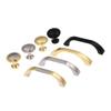 YUNSI Creative Handles 1pc Zinc Alloy Furniture Handle Cabinet Knobs and Handles Kitchen Wardrobe Cupboard Drawer Door Pull Handle Furniture Hardware Hardware Handle(F) view 1