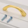 YUNSI Creative Handles 1pc Zinc Alloy Furniture Handle Cabinet Knobs and Handles Kitchen Wardrobe Cupboard Drawer Door Pull Handle Furniture Hardware Hardware Handle(F) view 2