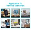 Boloyo Acrylic Book Stand with Ledge,10PC Clear Acrylic Display Easel Transparent Display Stand Holder Tablet Holder for Displaying Books,Magazine,Plate,Pictures,Artworks, CDs view 4