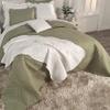 BrylaneHome Lily Damask Bedspread - King, Blue view 2
