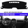 VIdisp Dashboard Cover Dash Mat,Fit for Jeep Patriot 2010 2011 2012 2013 2014 2015 2016 2017 view 2