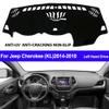 VIdisp Dashboard Cover Dash Mat,Fit for Jeep Cherokee 2014 2015 2016 2017 2018 view 2