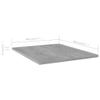 FAMIROSA 4PCS Bookshelf Boards Book Storage Shelf Replacement Panel Display, Concrete Gray 15.7"x19.7"x0.6" Engineered Wood view 2