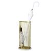 Umbrella Racks Umbrella Stand Holder with Marble Base, Saving Space, Now with Umbrella Stand Holder, Drip Tray and Hook, Used for Hotel Office Cafe Entrance (Color : Gold) view 1