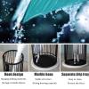 Umbrella Racks Umbrella Stand Holder with Marble Base, Saving Space, Now with Umbrella Stand Holder, Drip Tray and Hook, Used for Hotel Office Cafe Entrance (Color : Gold) view 4