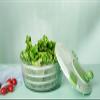 BCGT Salad Spinner Salad Spinner, Large 4L Lettuce Washer and Dryer Perfect for Washing and Drying Leafy Vegetables (Green/White) (Color : Green) view 3
