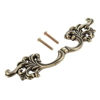 YUNSI Creative Handles 85mm Antique Cupboard Closet Drawer Handle Furniture Hardware Kitchen Cabinets Door Handle Drawer Wardrobe Dresser Pull Knobs Hardware Handle(A)