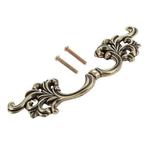 YUNSI Creative Handles 85mm Antique Cupboard Closet Drawer Handle Furniture Hardware Kitchen Cabinets Door Handle Drawer Wardrobe Dresser Pull Knobs Hardware Handle(A)