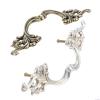 YUNSI Creative Handles 85mm Antique Cupboard Closet Drawer Handle Furniture Hardware Kitchen Cabinets Door Handle Drawer Wardrobe Dresser Pull Knobs Hardware Handle(A) view 4