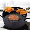1pc Detachable Frying Pot Nonstick Household Frying Pan for Chicken Wings French Fries Compatible with Induction Gas Stoves Storage view 2