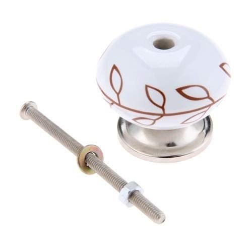 YUNSI Creative Handles 40mm Furniture Handle Knob Ceramic Cabinet Knobs and Handles Door Pull Dresser Drawer Cupboard Kitchen Handle Furniture Hardware Hardware Handle(E)