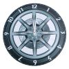 Wakauto Garage Wall Clocks Tire Rim Clock Silent Rubber Gear Decorative Clock 3D Wheel Shaped Wall Clock for Automotive Mechanic Shop Man Cave Car Enthusiasts Boys Bedroom view 1