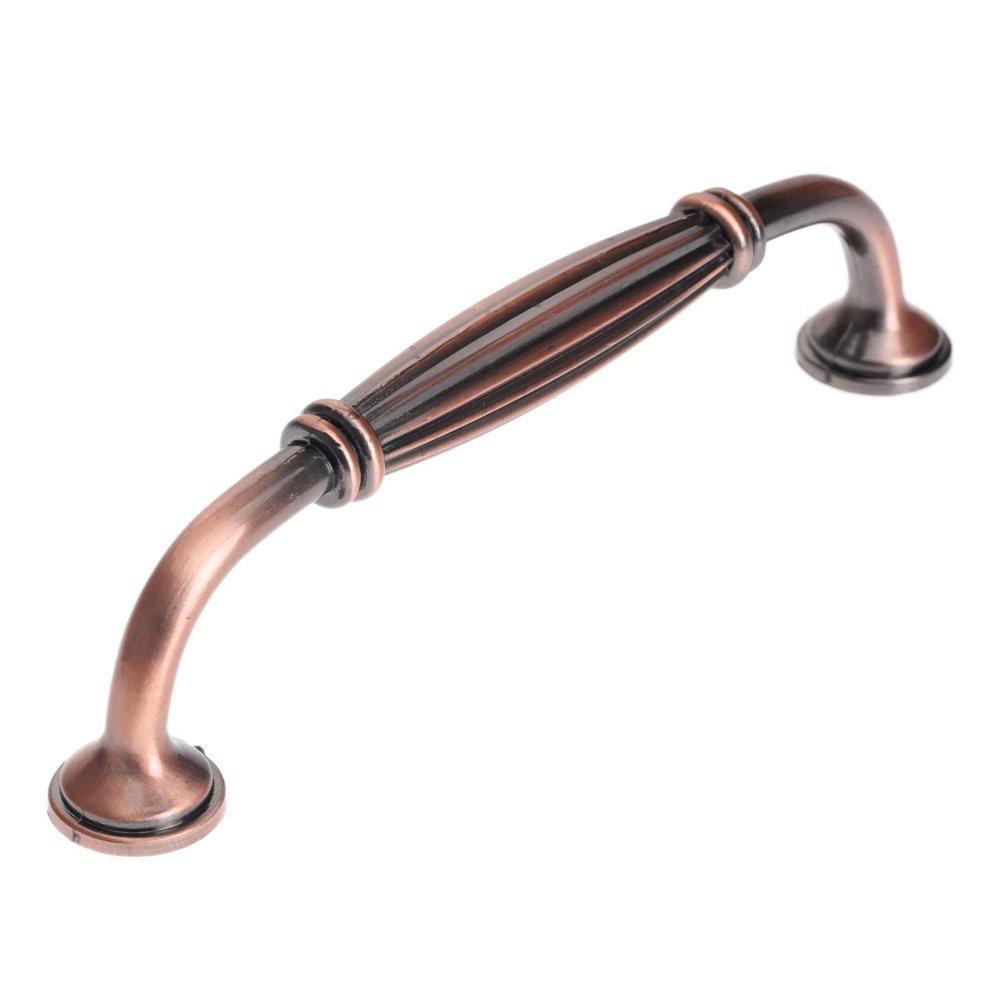YUNSI Creative Handles 1Pc Zinc Alloy Furniture Handles Wardrobe Door Pulls Dresser Drawer Handles Kitchen Cabinet Knobs and Handles Chinese Hardware Hardware Handle(Double Hole Red)