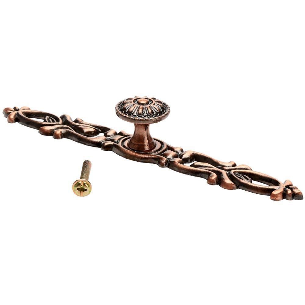YUNSI Creative Handles 1pc 152mm Antique Brass Furniture Handles Drawer Cabinet Wardrobe Pull Handle Knob Cupboard Door Handle Kitchen Accessories Hardware Handle(B)