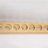 Test Tube Rack, 12Hole Wooden Test Tube Rack Test Tube Holder Support Burette Stand Laboratory Test Tube Stand Shelf Lab School Supplies view 3