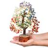 Crocon 7 Chakra Healing Crystals Tree of Life, Birthday Gifts for Women, Crystals and Healing Stones, Room Decor, Positive Energy Women Gift Ideas, House Warming Gifts New Home for Sisters & Mom view 1