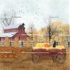 "Autumn Blessings" Wooden Rustic Pallet Art Wall Hanging, 9"X12" Decorative Plaque view 1