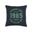 41 Year Old Bday Legend Since 1985 - Vintage 41st Birthday Throw Pillow view 1