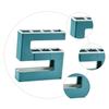 DOITOOL 1pc Shaped Umbrella Storage -mounted Plastic Holder for for Entryway Home Office Use and Combination view 3