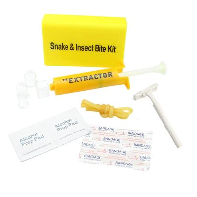 Emergency First Aid Supplies Extractors Vacuum Pump Travel Safety Kit Venom Protector Snake Bite Venom Extractor
