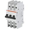 SU203M-K4, Miniature Circuit Breaker; Trip Curve K; 4 Amp; 3 Pole; UL489 view 1