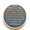 36 Year Al-Anon Medallion - Al-Anon Blue, Tri-Plate Medallion, Chip, Coin, Token view 2