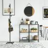 CLSYO Coat Rack Freestanding, Black Coat Tree With 8 Hooks Metal Coat Stand for Entryway,Hallway, Bedroom, Office for Coats, Hanging Clothes, Jacket, Hats, Bags view 4