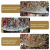 Wakauto Handmade Straw Hat Straw Weaving Pot Cover Conical Home Lampshade Cover (Beige) view 4