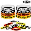 CupaPlay 24PCS Monster Truck Theme Rubber Silicone Wristbands -Birthday Party Favors Party Supplies Decorations view 2