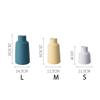 BD.Y Creative Gift Vase Nordic Simple Modern Vase Decoration Home Accessories Living Room Flower Arrangement Lalin Ceramic Creative Home Decoration Flower Crafts (Size : S) view 2