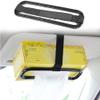 XTT Auto Accessories Car Sun Visor Tissue Paper Box Holder Universal Auto Seat Back Paper Napkin Seat Back Bracket view 1
