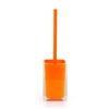 Gedy Auckland Orange, Dimensions and Weight: 37.5 x 9.8 x 9.8 cm & 0.85 kg, Made Clear Resin, Toilet Brush Design by R&S, Handmade, 2 Year Warranty, Unica view 1