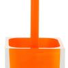 Gedy Auckland Orange, Dimensions and Weight: 37.5 x 9.8 x 9.8 cm & 0.85 kg, Made Clear Resin, Toilet Brush Design by R&S, Handmade, 2 Year Warranty, Unica view 4